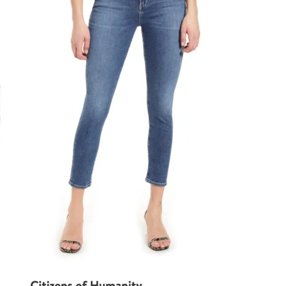 Citizens of Humanity Rocket Crop High Rise Skinny Jeans - Picture 5 of 14